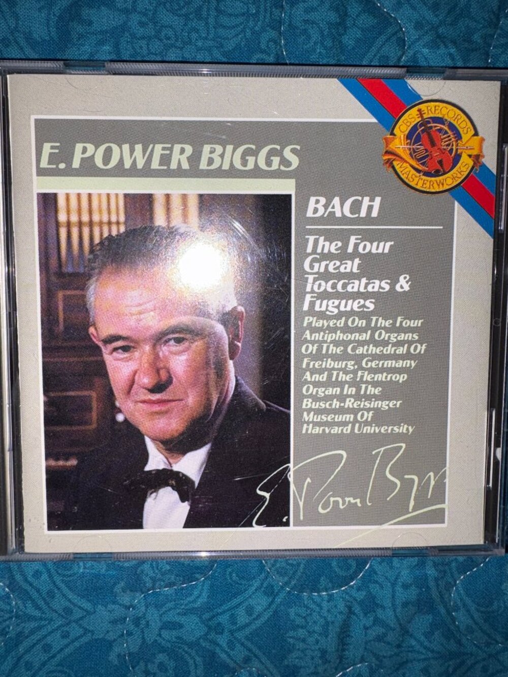 Bach: The Four Great Toccatas and Fugues CD - Record 1974
